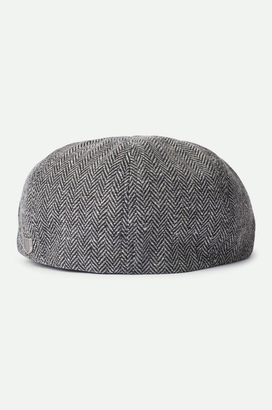 Brixton Mens Brood Snap Cap - Grey/Black