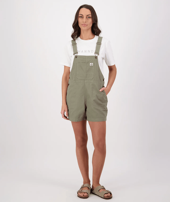 Swanndri Womens Brooklyn Short Dungarees