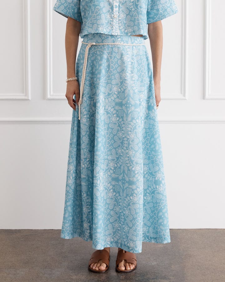 Load image into Gallery viewer, Heaven Chintz Gia Maxi Skirt
