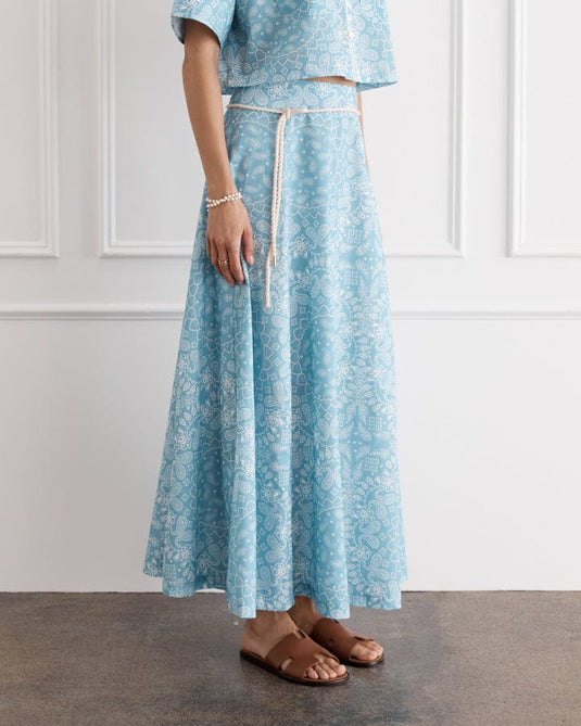 Heaven Chintz Gia Maxi Skirt