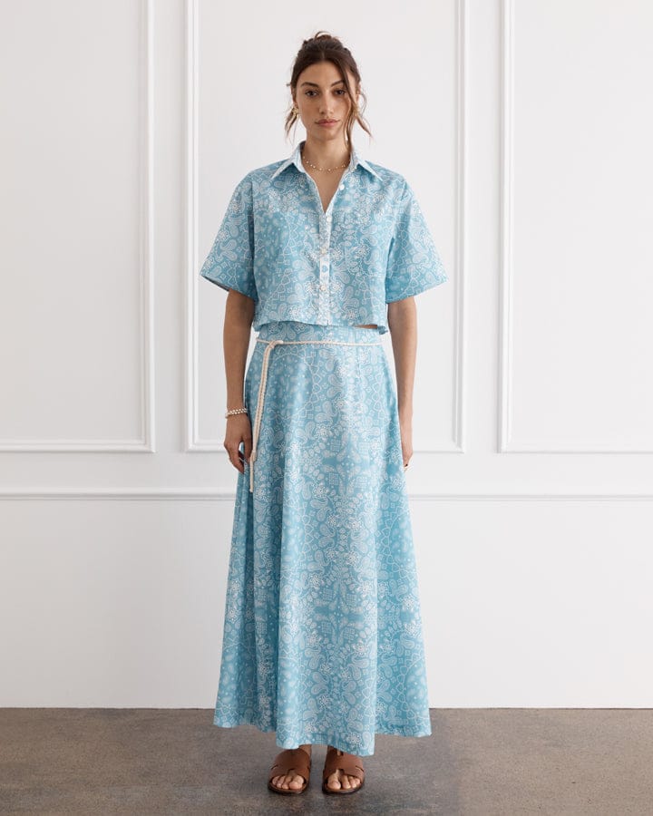 Load image into Gallery viewer, Heaven Chintz Gia Maxi Skirt
