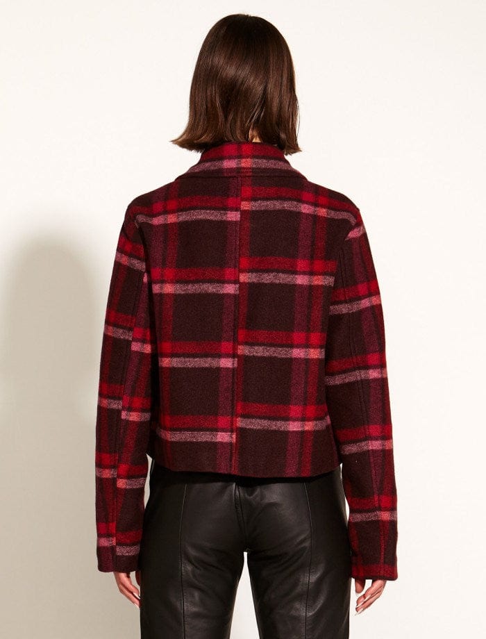 Load image into Gallery viewer, Fate &amp; Becker Choose You Cropped Military Jacket
