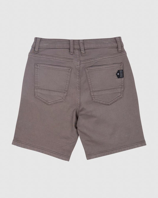 St Goliath Boys Como Short - Mushroom