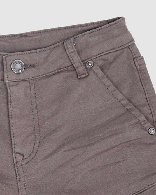 St Goliath Boys Como Short - Mushroom
