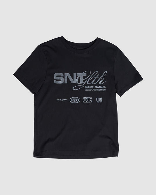 St Goliath Boys Compose Tee - Black