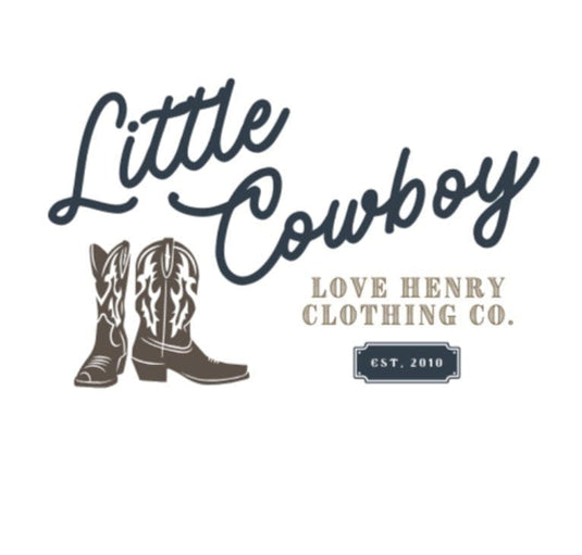 Love Henry Baby Boys Little Cowboy Tee