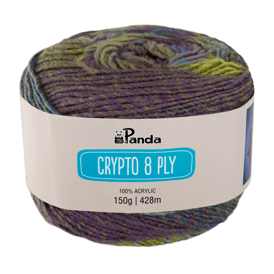 Panda Crypto 8 Ply Yarn - Jungle Fever