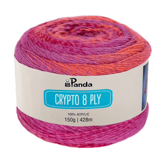 Panda Crypto 8 Ply Yarn - Plumage