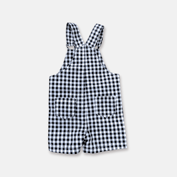 Load image into Gallery viewer, Love Henry Baby Boys Roy Dungaree - Navy Check
