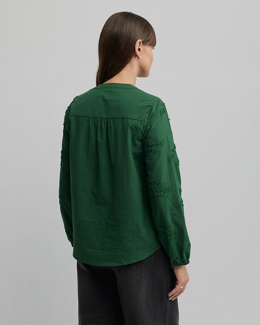 Yarra Trail Womens Dainty Shirt - Navy