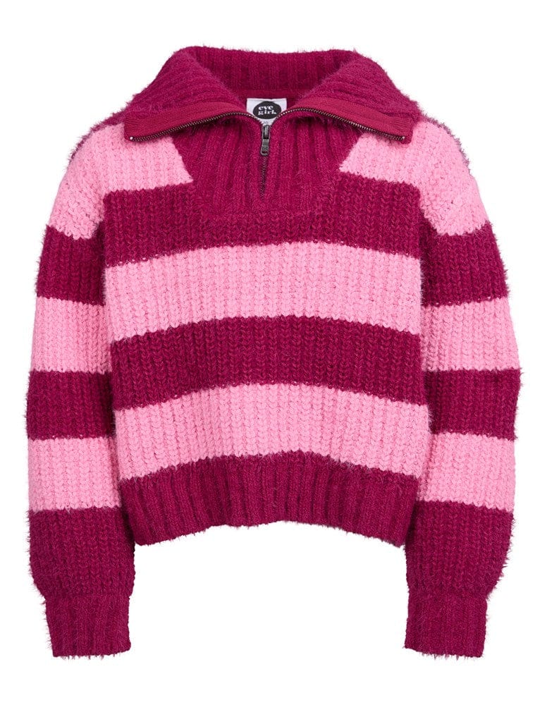 Load image into Gallery viewer, Eve Girl Daria 1/4 Zip Knit (size 8-16)
