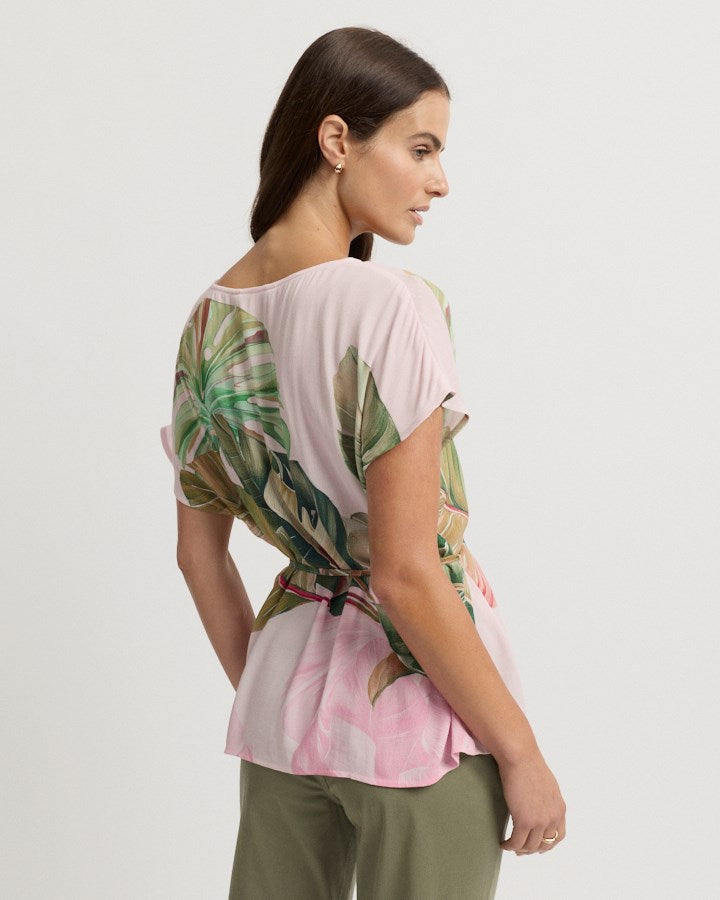 Load image into Gallery viewer, Yarra Trail Womens Deliciosa Cap Sleeve Top
