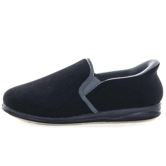 Panda Mens Emerson Slipper - Black/Grey