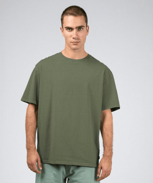 Silent Theory Mens Essential Theory Tee - Khaki