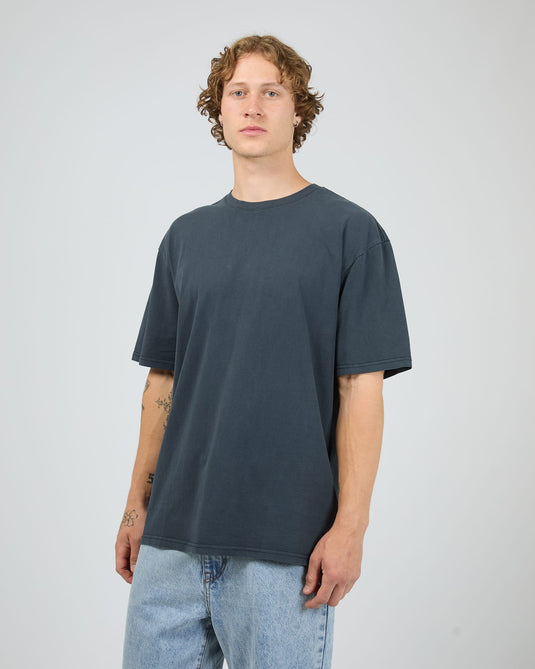 Silent Theory Mens Essential Theory Tee - Navy