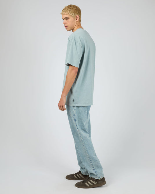 Silent Theory Mens Essential Theory Tee - Surf Spray