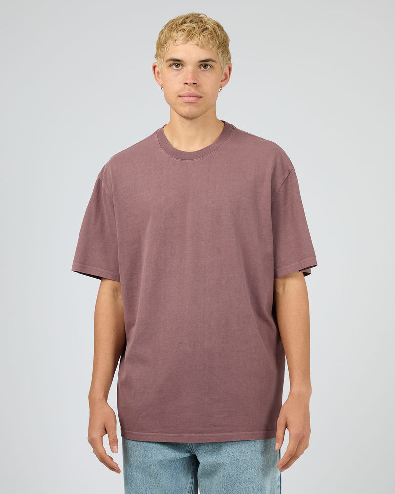 Load image into Gallery viewer, Silent Theory Mens Essential Theory Tee - Vino
