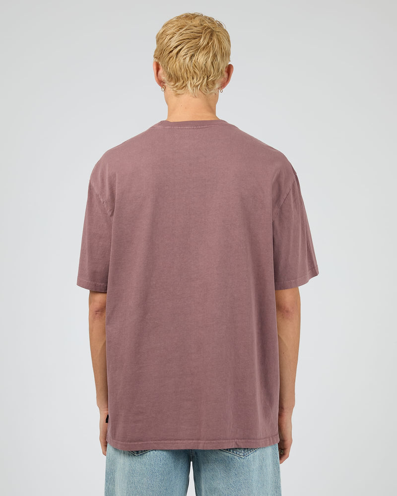 Load image into Gallery viewer, Silent Theory Mens Essential Theory Tee - Vino
