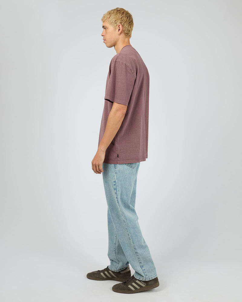 Load image into Gallery viewer, Silent Theory Mens Essential Theory Tee - Vino
