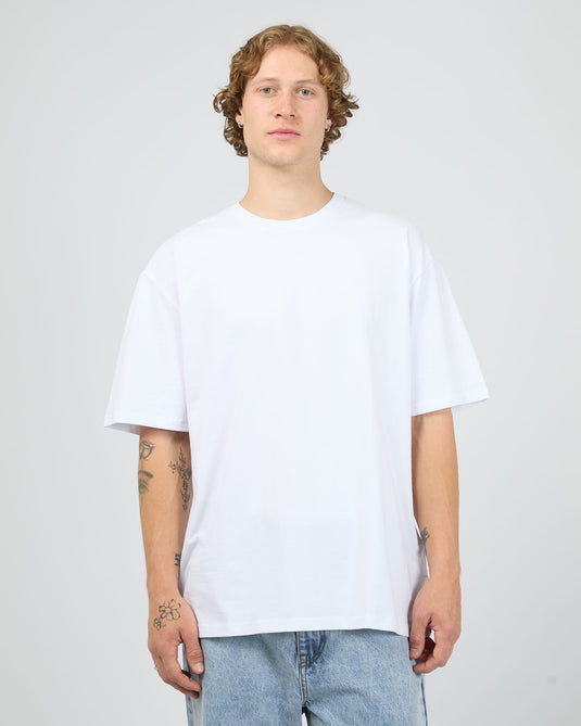 Silent Theory Mens Essential Theory Tee - White