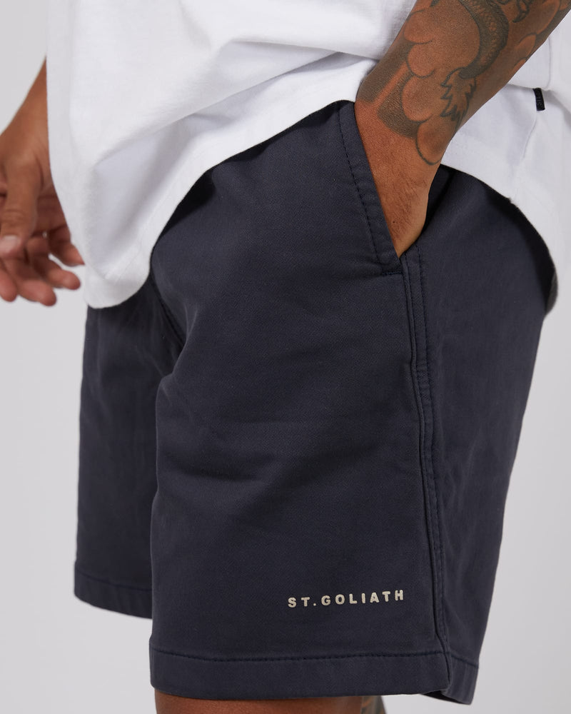 Load image into Gallery viewer, St Goliath Mens Fairhaven Short - Navy
