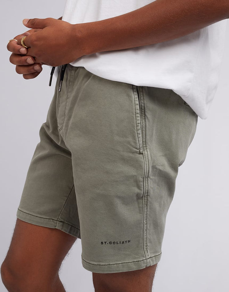 Load image into Gallery viewer, St Goliath Mens Fairhaven Short - Olive
