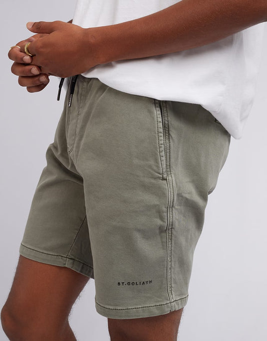 St Goliath Mens Fairhaven Short - Olive