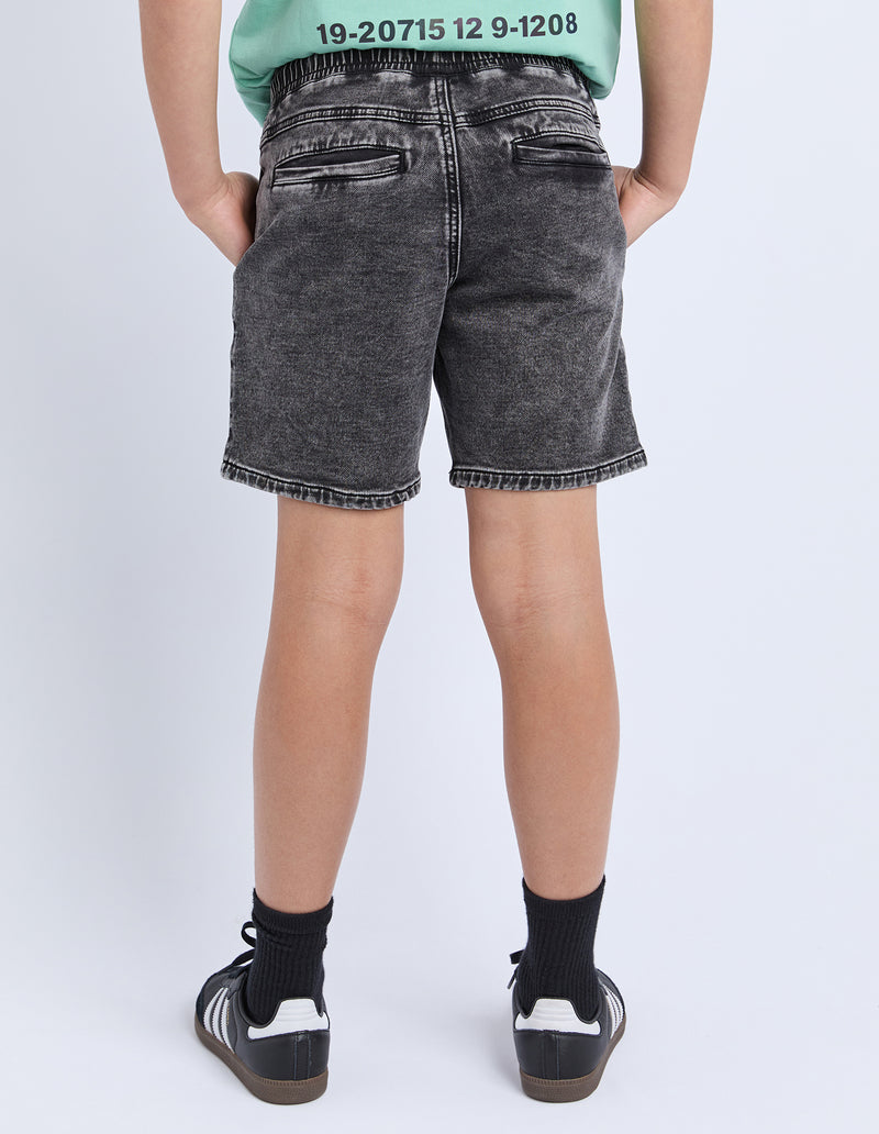 Load image into Gallery viewer, St Goliath Boys Fairhaven Shorts - Washed Black
