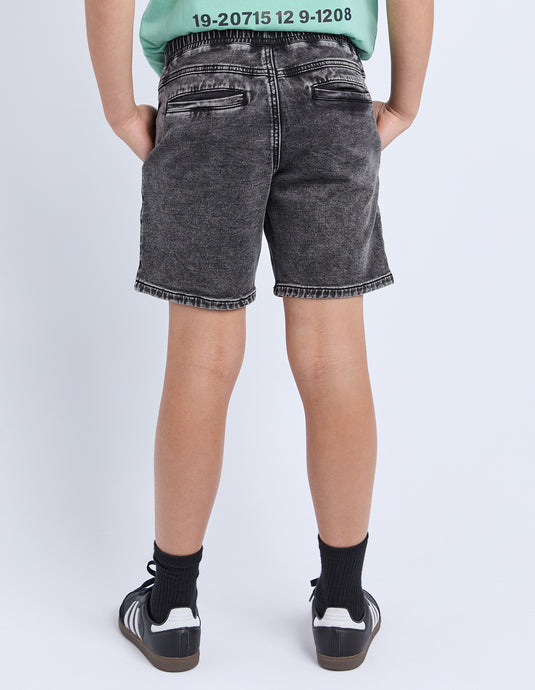 St Goliath Boys Fairhaven Shorts - Washed Black