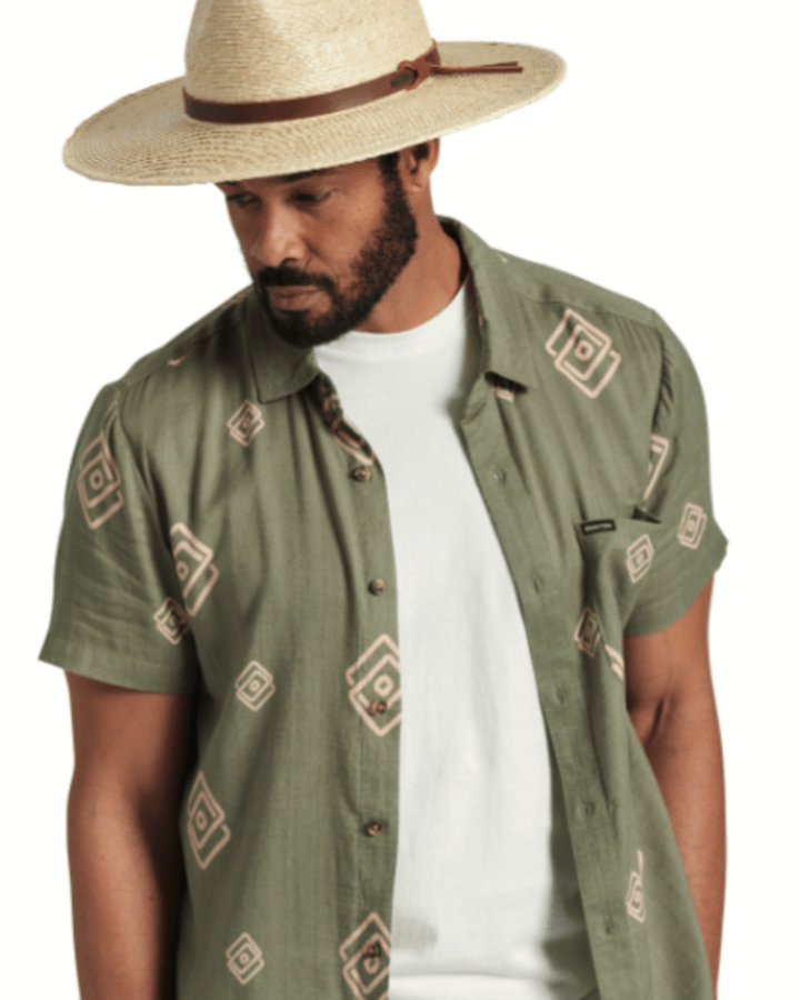 Load image into Gallery viewer, Brixton Field Proper Straw Hat
