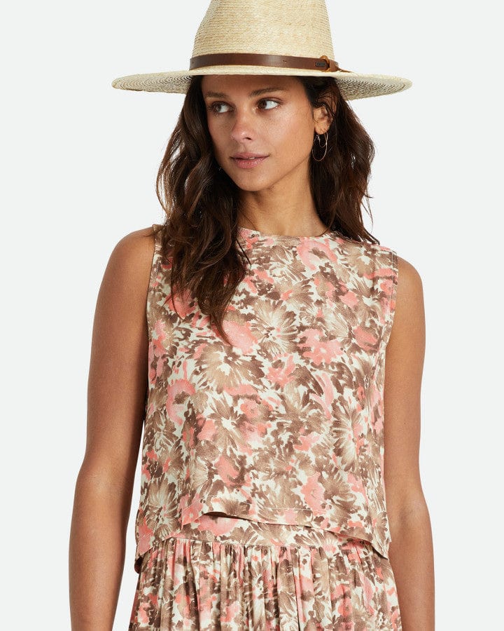 Load image into Gallery viewer, Brixton Field Proper Straw Hat
