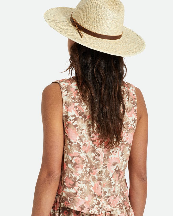 Load image into Gallery viewer, Brixton Field Proper Straw Hat
