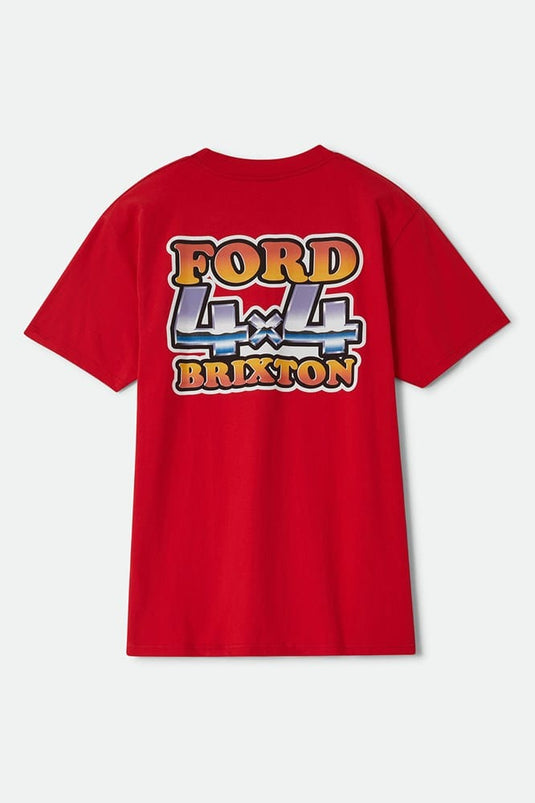Brixton Ford 4x4 Chrome T-Shirt