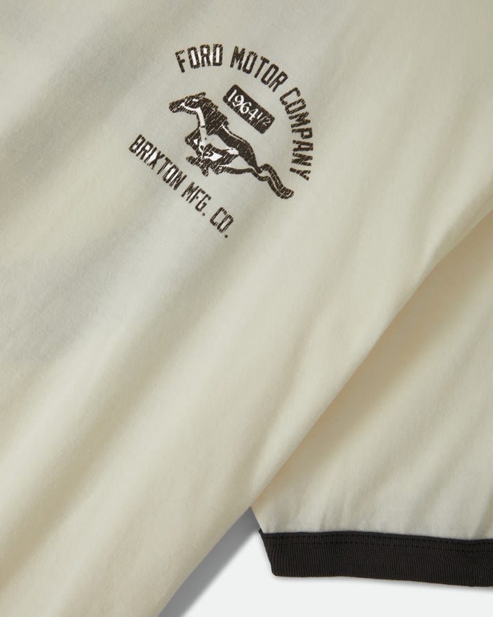 Load image into Gallery viewer, Brixton Ford Mustang Ringer T-Shirt
