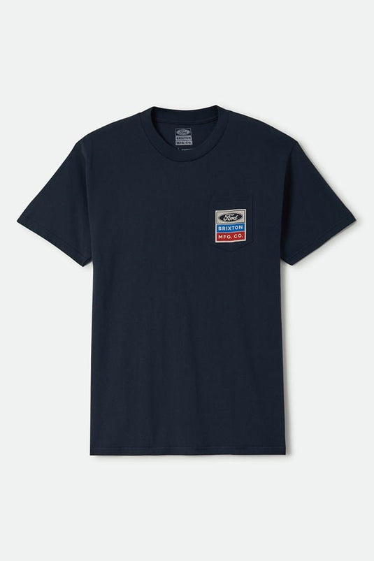 Brixton Ford Service Dept Pocket T-Shirt