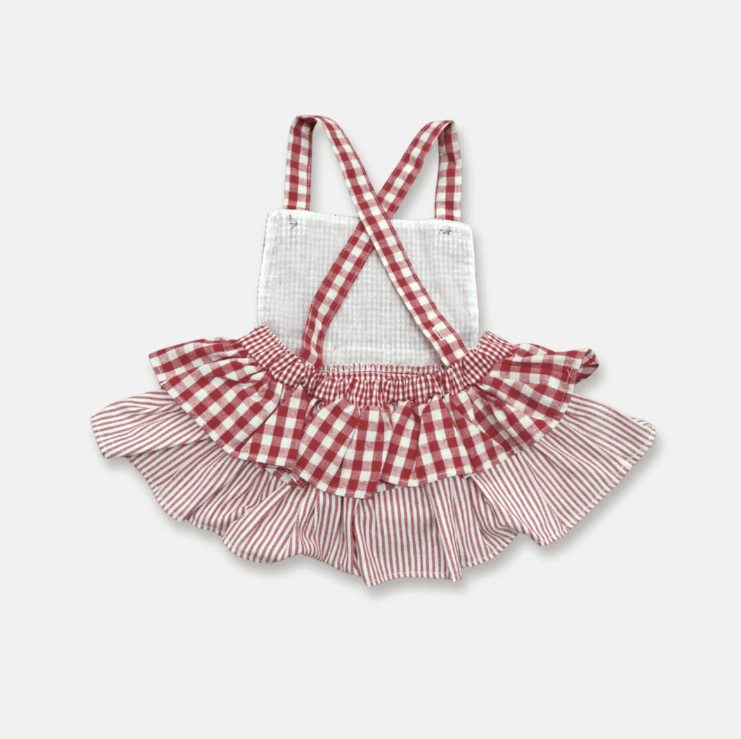 Load image into Gallery viewer, Love Henry Baby Girls Frilly Playsuit
