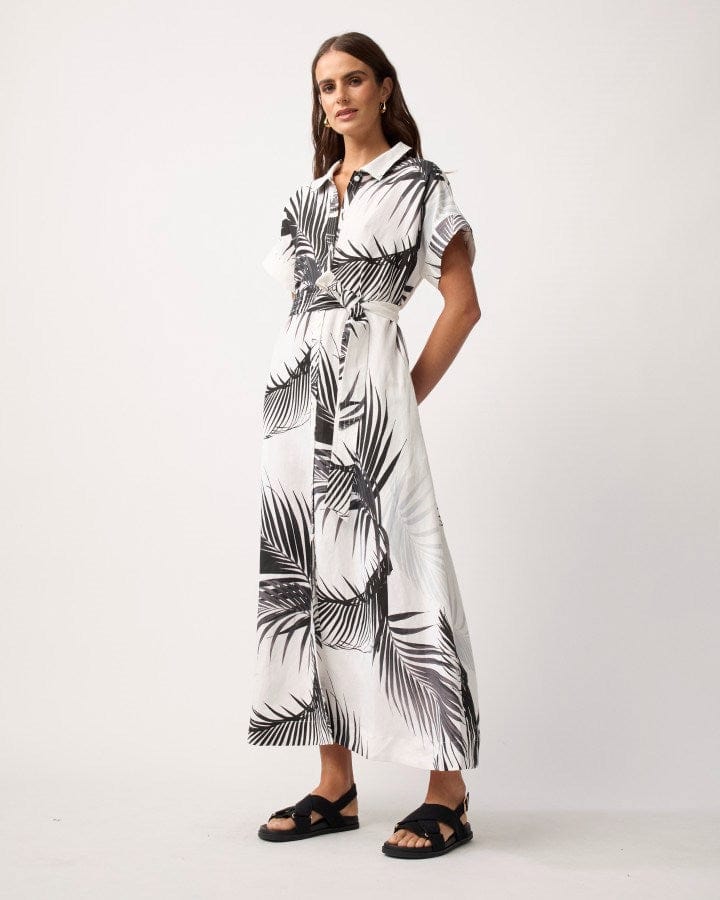 Load image into Gallery viewer, Yarra Trail Womens Frond Dress
