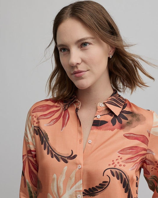 Yarra Trail Womens Harvest Shirt - Autumn