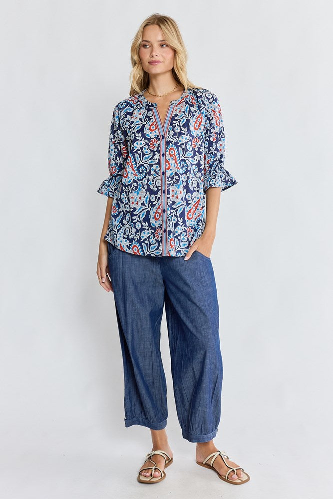 Load image into Gallery viewer, Ibisa Womens Chevy Top
