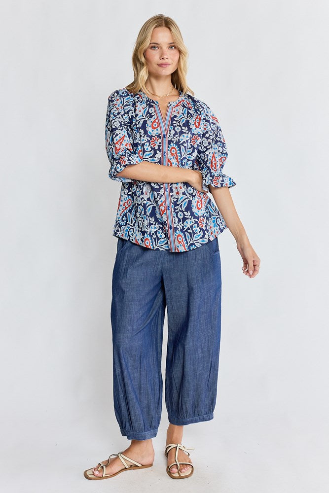 Load image into Gallery viewer, Ibisa Womens Chevy Top
