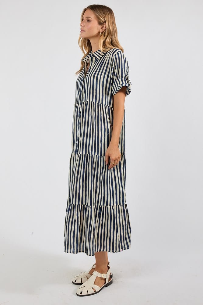Load image into Gallery viewer, Ibisa Womens Dixie Midi Dress
