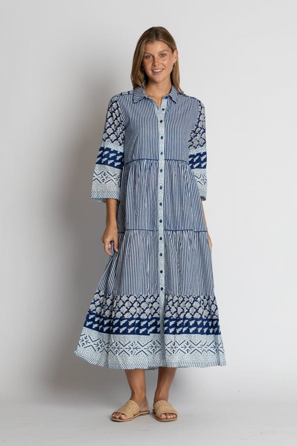 Load image into Gallery viewer, Ibisa Womens Mississippi Midi Dress
