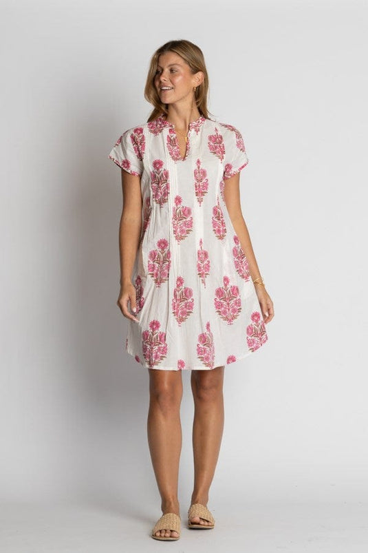 Ibisa Womens Ohio Tuck Dress