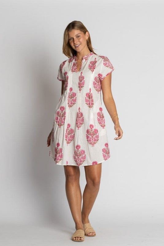Ibisa Womens Ohio Tuck Dress