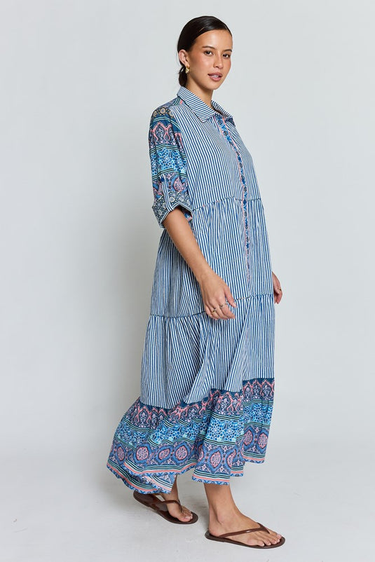 Ibisa Womens Oxana Midi Dress