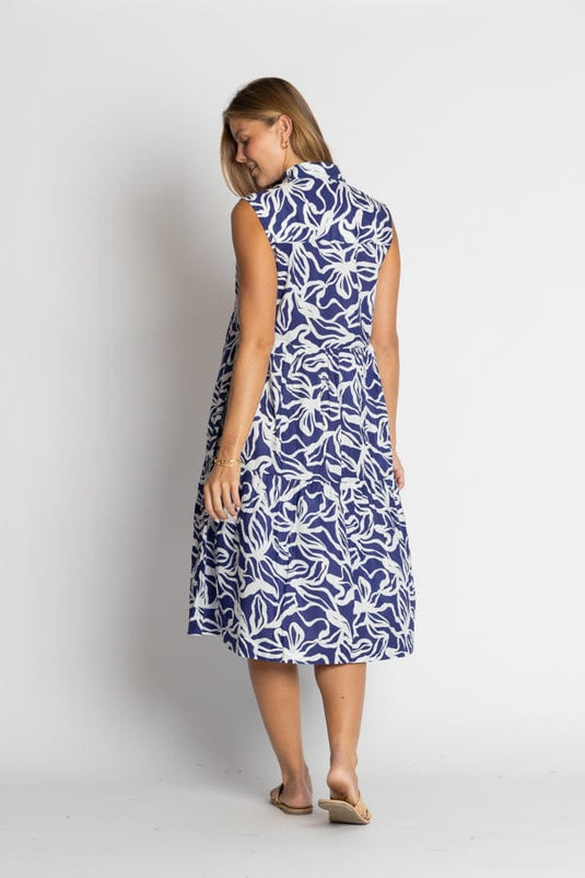 Ibisa Womens Rochester Midi Dress