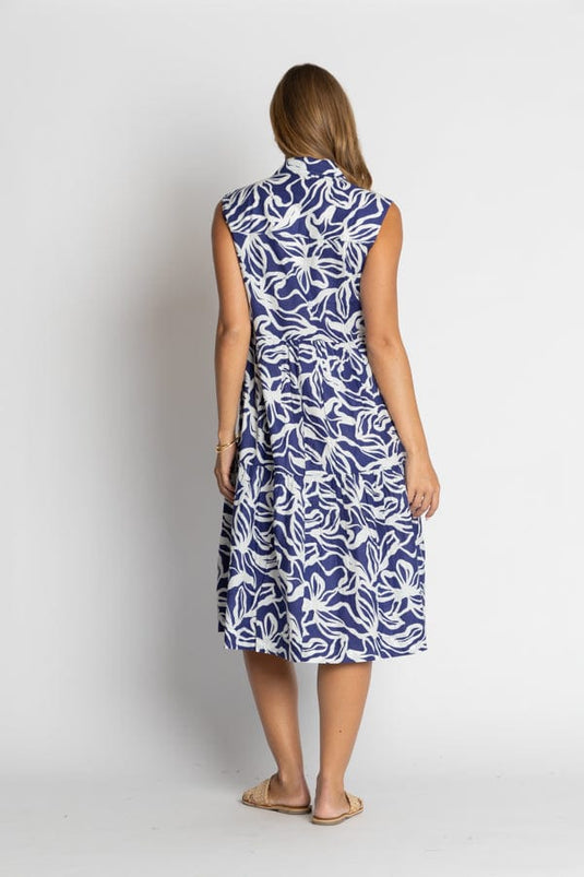 Ibisa Womens Rochester Midi Dress