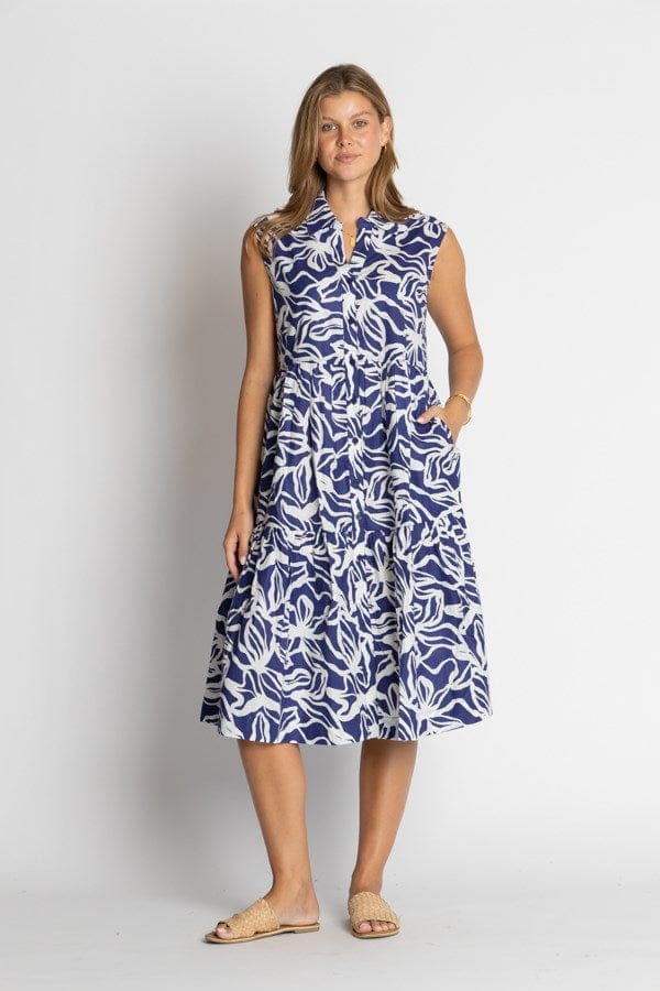 Load image into Gallery viewer, Ibisa Womens Rochester Midi Dress
