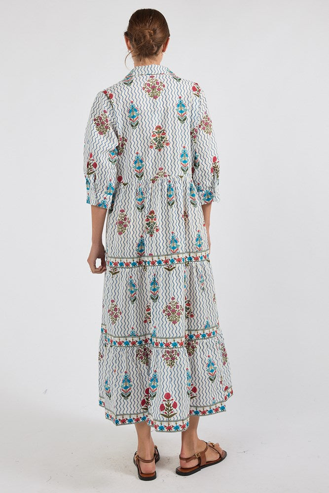 Load image into Gallery viewer, Ibisa Womens Tate Midi Dress
