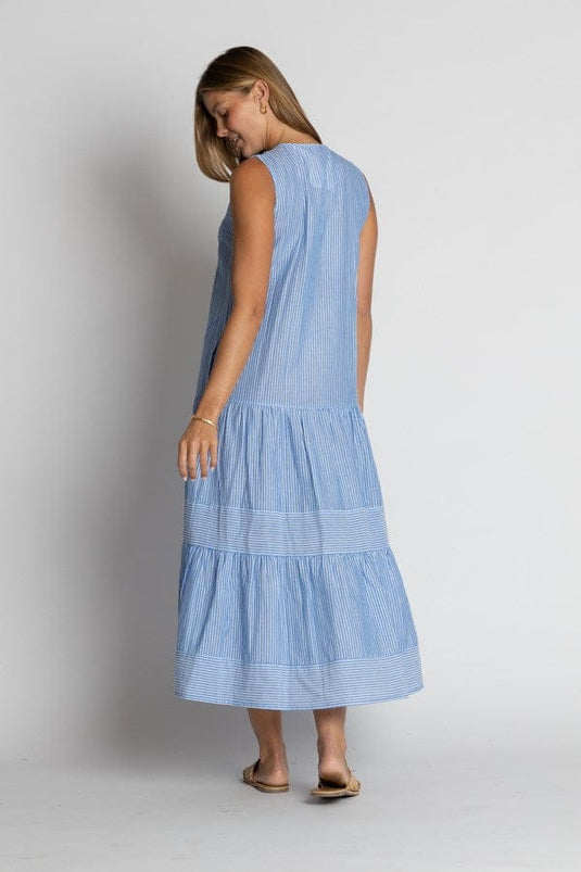 Ibisa Tulsa Sundress - Yarn Stripe